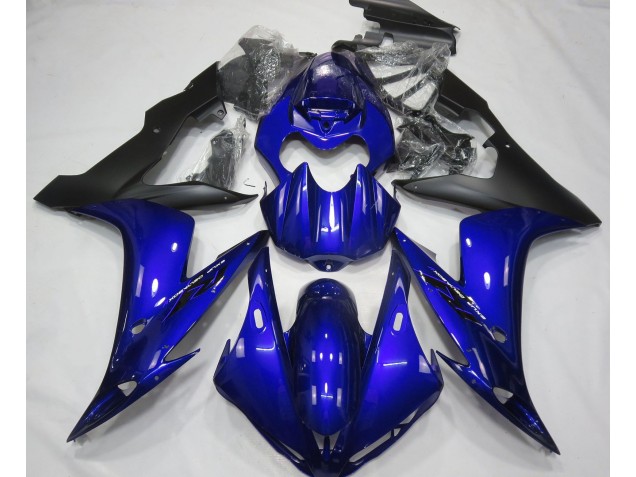 Gloss Blue & Black 2004-2006 R1 Motorcycle Fairings Gloss Blue & Black 2004-2006 R1 Motorcycle Fairings
