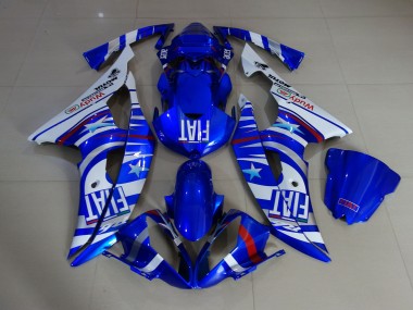 Gloss Blue Fiat 2008-2016 R6 Motorcycle Fairings