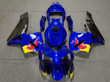 Gloss Blue Red Bull 2003-2004 CBR600RR Motorcycle Fairings
