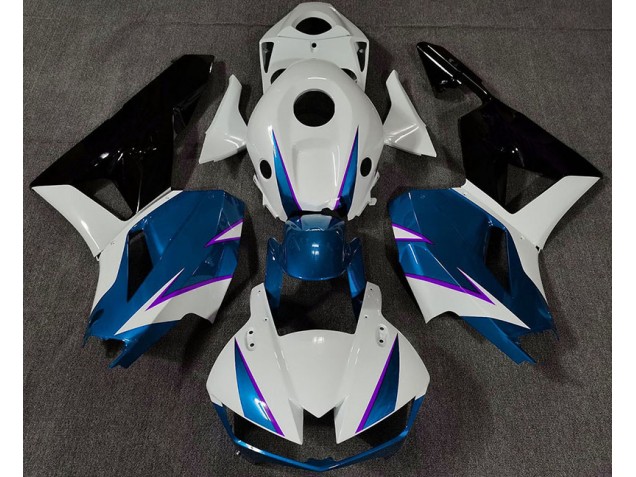 Gloss Blue White and Purple 2013-2023 CBR600RR Motorcycle Fairings Gloss Blue White and Purple 2013-2023 CBR600RR Motorcycle Fairings