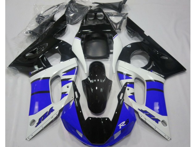 Gloss Blue and Black 1998-2002 R6 Motorcycle Fairings Gloss Blue and Black 1998-2002 R6 Motorcycle Fairings