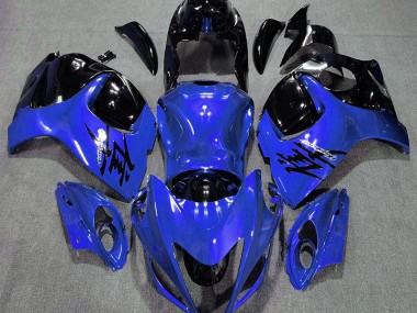 Gloss Blue and Black 2008-2020 GSXR 1300 Hayabusa Motorcycle Fairings