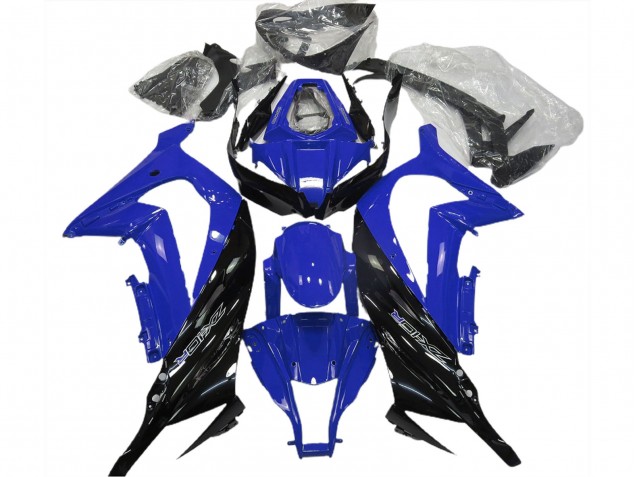Gloss Blue and Black 2011-2015 ZX10R Motorcycle Fairings Gloss Blue and Black 2011-2015 ZX10R Motorcycle Fairings