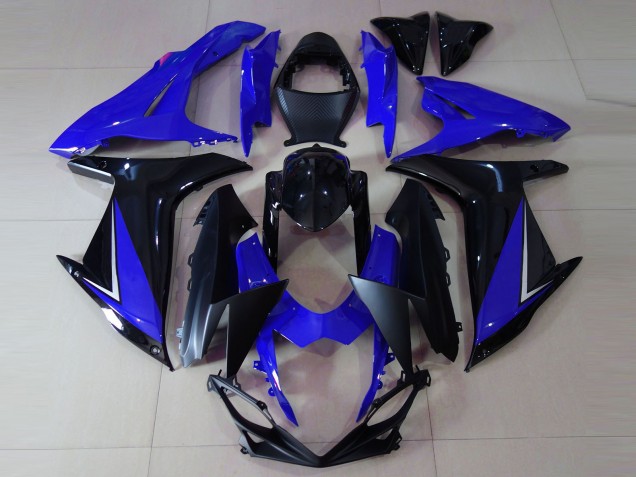 Gloss Blue and Black 2011-2024 GSXR 600-750 Motorcycle Fairings Gloss Blue and Black 2011-2024 GSXR 600-750 Motorcycle Fairings