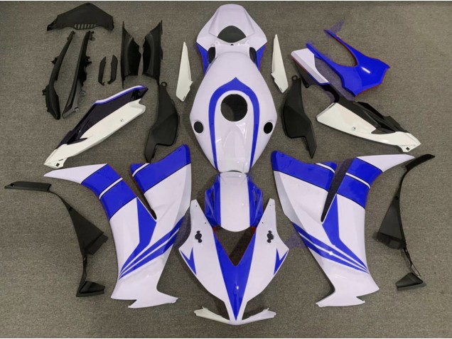 Gloss Blue and White 2012-2016 CBR1000RR Motorcycle Fairings Gloss Blue and White 2012-2016 CBR1000RR Motorcycle Fairings