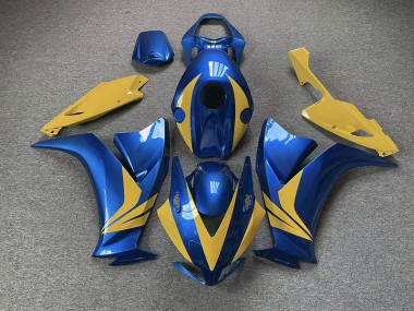 Gloss Blue and Yellow 2012-2016 CBR1000RR Motorcycle Fairings