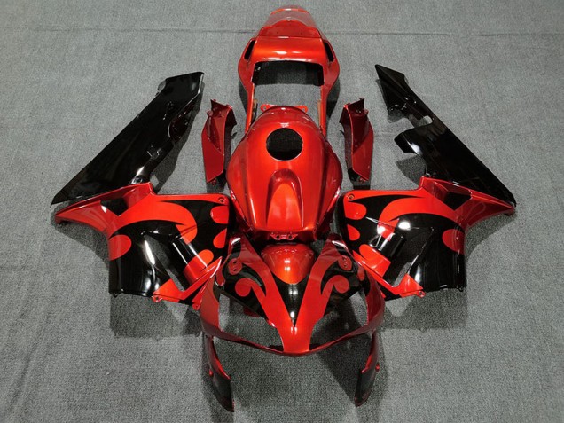 Gloss Deep Orange 2003-2004 CBR600RR Motorcycle Fairings Gloss Deep Orange 2003-2004 CBR600RR Motorcycle Fairings
