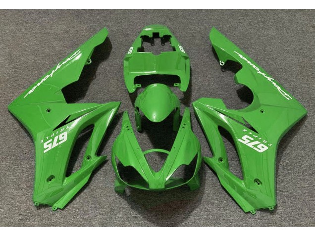 Gloss Green 2006-2008 Daytona 675 Motorcycle Fairings Gloss Green 2006-2008 Daytona 675 Motorcycle Fairings