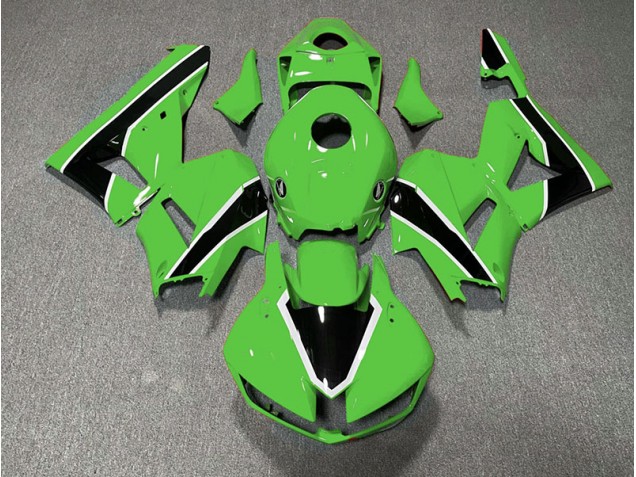 Gloss Green and Black 2013-2023 CBR600RR Motorcycle Fairings Gloss Green and Black 2013-2023 CBR600RR Motorcycle Fairings