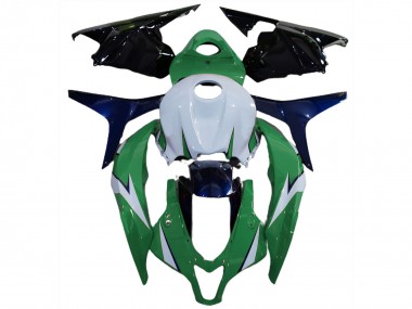 Gloss Green and Blue 2009-2012 CBR600RR Motorcycle Fairings