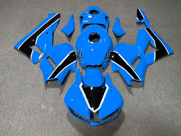 Gloss Light Blue and Black 2013-2023 CBR600RR Motorcycle Fairings Gloss Light Blue and Black 2013-2023 CBR600RR Motorcycle Fairings