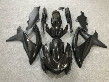 Gloss / Matte Black 2008-2010 GSXR 600-750 Motorcycle Fairings