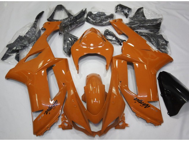 Gloss Orange 2007-2008 ZX6R Motorcycle Fairings Gloss Orange 2007-2008 ZX6R Motorcycle Fairings