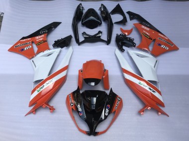 Gloss Orange & Logos 2009-2012 ZX6R Motorcycle Fairings