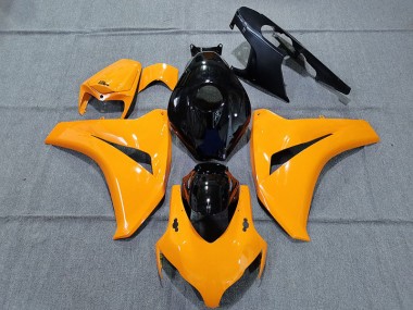 Gloss Orange and Black 2008-2011 CBR1000RR Motorcycle Fairings