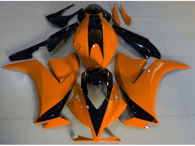 Gloss Orange and Black 2012-2016 CBR1000RR Motorcycle Fairings Gloss Orange and Black 2012-2016 CBR1000RR Motorcycle Fairings