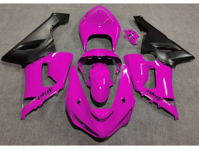 Gloss Pink 2005-2006 ZX6R Motorcycle Fairings Gloss Pink 2005-2006 ZX6R Motorcycle Fairings