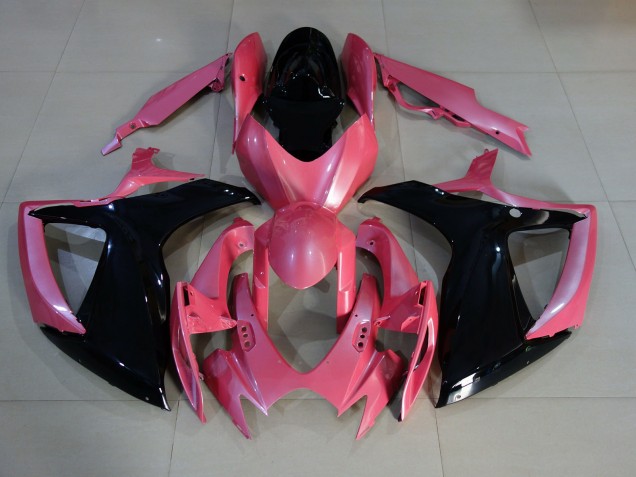 Gloss Pink 2006-2007 GSXR 600-750 Motorcycle Fairings Gloss Pink 2006-2007 GSXR 600-750 Motorcycle Fairings