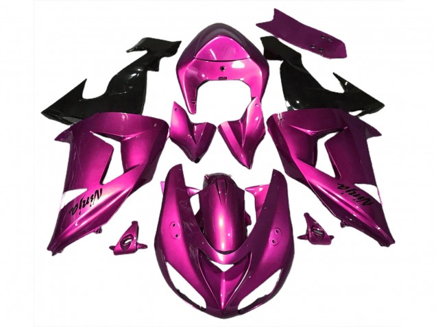 Gloss Pink 2006-2007 ZX10R Motorcycle Fairings Gloss Pink 2006-2007 ZX10R Motorcycle Fairings