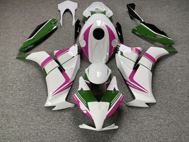 Gloss Pink and Green 2012-2016 CBR1000RR Motorcycle Fairings