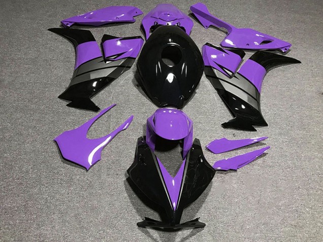 Gloss Purple Black and Grey 2012-2016 CBR1000RR Motorcycle Fairings Gloss Purple Black and Grey 2012-2016 CBR1000RR Motorcycle Fairings
