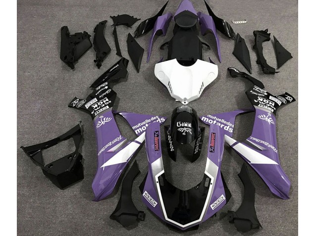 Gloss Purple Logo Style 2015-2019 R1 Motorcycle Fairings Gloss Purple Logo Style 2015-2019 R1 Motorcycle Fairings