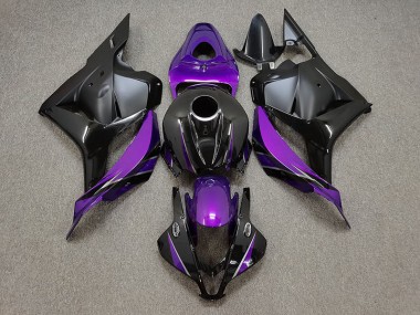 Gloss Purple and Black 2009-2012 CBR600RR Motorcycle Fairings