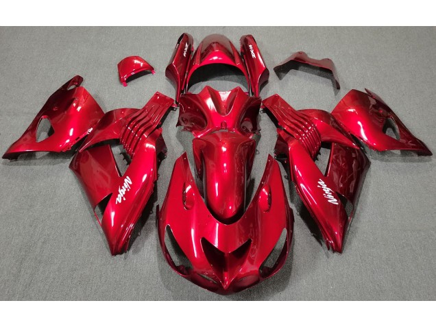 Gloss Red 2006-2011 ZX14R Motorcycle Fairings Gloss Red 2006-2011 ZX14R Motorcycle Fairings