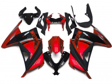 Gloss Red 2013-2018 Ninja 300 Motorcycle Fairings