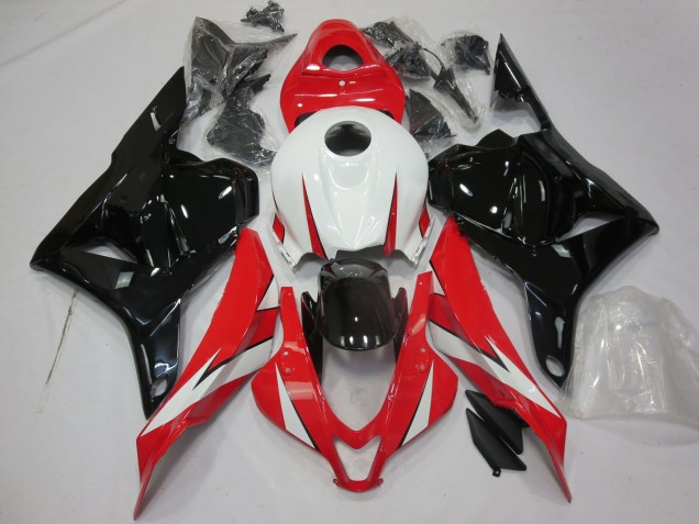Gloss Red White and Black 2009-2012 CBR600RR Motorcycle Fairings Gloss Red White and Black 2009-2012 CBR600RR Motorcycle Fairings