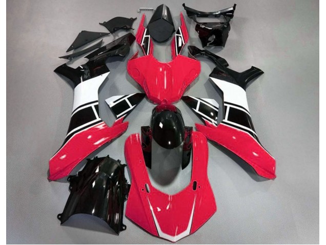 Gloss Red White and Black 2015-2019 R1 Motorcycle Fairings Gloss Red White and Black 2015-2019 R1 Motorcycle Fairings