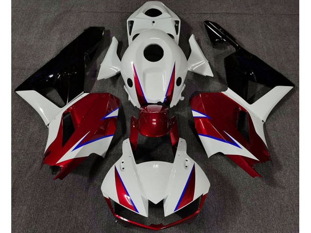 Gloss Red White and Blue 2013-2023 CBR600RR Motorcycle Fairings Gloss Red White and Blue 2013-2023 CBR600RR Motorcycle Fairings