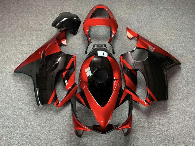 Gloss Red and Black 2001-2003 CBR600 F4i Motorcycle Fairings Gloss Red and Black 2001-2003 CBR600 F4i Motorcycle Fairings
