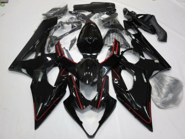 Gloss Red and Black 2005-2006 GSXR 1000 Motorcycle Fairings