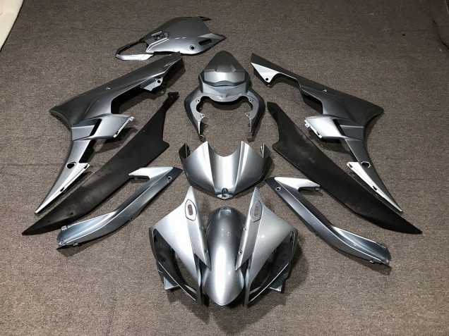 Gloss Silver 2006-2007 R6 Motorcycle Fairings Gloss Silver 2006-2007 R6 Motorcycle Fairings