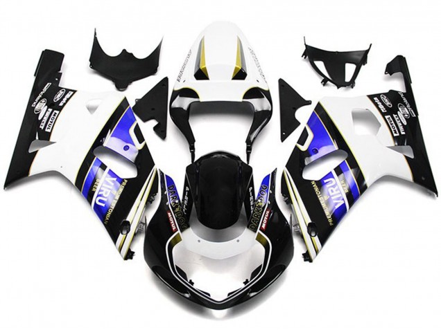 Gloss Viru Style 2001-2003 GSXR 600-750 Motorcycle Fairings Gloss Viru Style 2001-2003 GSXR 600-750 Motorcycle Fairings