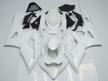 Gloss White 2005-2006 GSXR 1000 Motorcycle Fairings