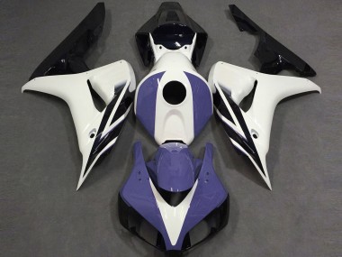 Gloss White Blue and Black 2006-2007 CBR1000RR Motorcycle Fairings