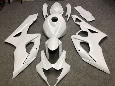 Gloss White Plain 2005-2006 GSXR 1000 Motorcycle Fairings