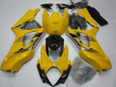 Gloss Yellow 2007-2008 GSXR 1000 Motorcycle Fairings