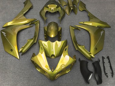 Gloss Yellow 2007-2008 R1 Motorcycle Fairings
