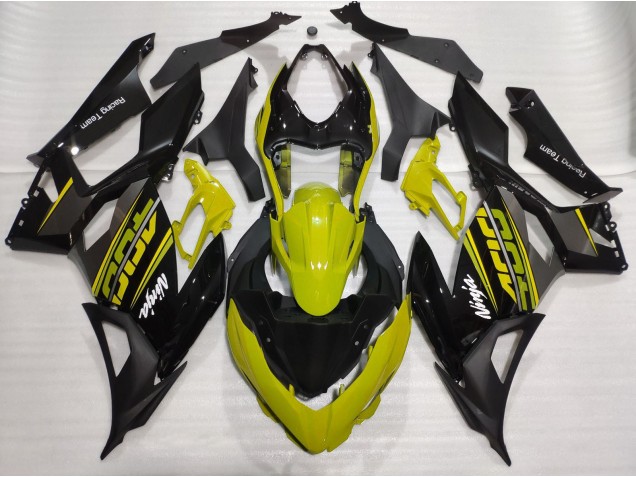 Gloss Yellow 2018-2023 Ninja 400 Motorcycle Fairings Gloss Yellow 2018-2023 Ninja 400 Motorcycle Fairings