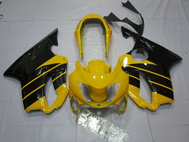 Gloss Yellow and Black 1999-2000 CBR600 F4 Motorcycle Fairings Gloss Yellow and Black 1999-2000 CBR600 F4 Motorcycle Fairings