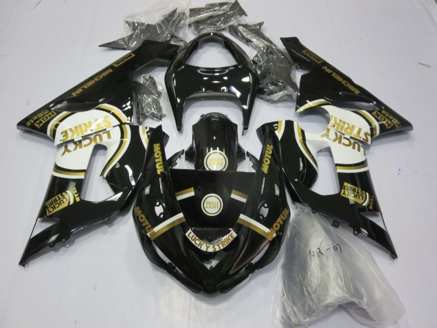 Gold LS 2005-2006 ZX6R Motorcycle Fairings Gold LS 2005-2006 ZX6R Motorcycle Fairings