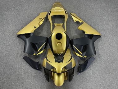 Gold & Matte Black 2003-2004 CBR600RR Motorcycle Fairings