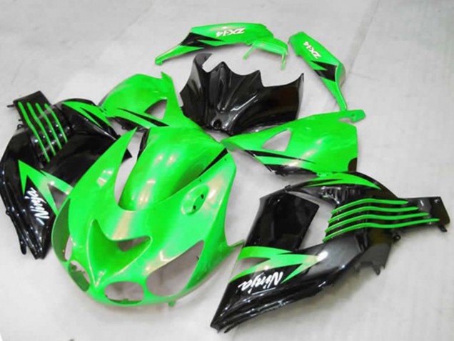 Green 2012-2021 ZX14R Motorcycle Fairings Green 2012-2021 ZX14R Motorcycle Fairings