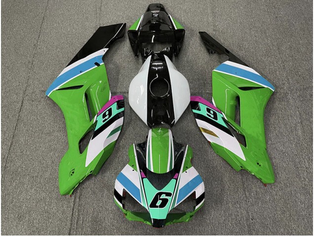 Green 6 2004-2005 CBR1000RR Motorcycle Fairings Green 6 2004-2005 CBR1000RR Motorcycle Fairings