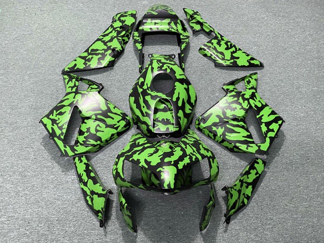 Green Camo 2003-2004 CBR600RR Motorcycle Fairings Green Camo 2003-2004 CBR600RR Motorcycle Fairings