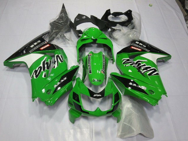 Green Ninja 2008-2012 Ninja 250 Motorcycle Fairings Green Ninja 2008-2012 Ninja 250 Motorcycle Fairings