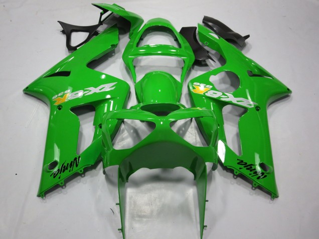 Green OEM Style 2003-2004 ZX6R Motorcycle Fairings Green OEM Style 2003-2004 ZX6R Motorcycle Fairings